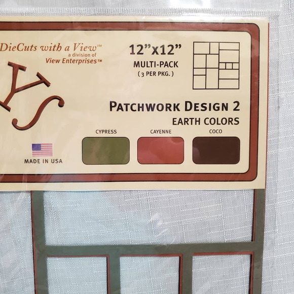 Top Line Creations Matchmakers Overlays set 12"x12", Scrapbooking, arts, crafts - Picture 3 of 8